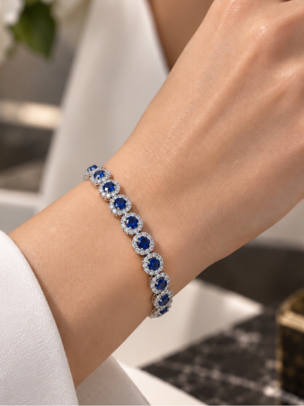 16ct Sapphire Bracelet